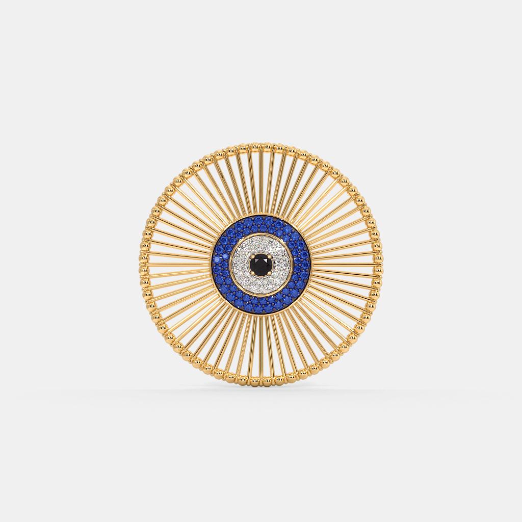 The Rohesia Evil Eye Brooch