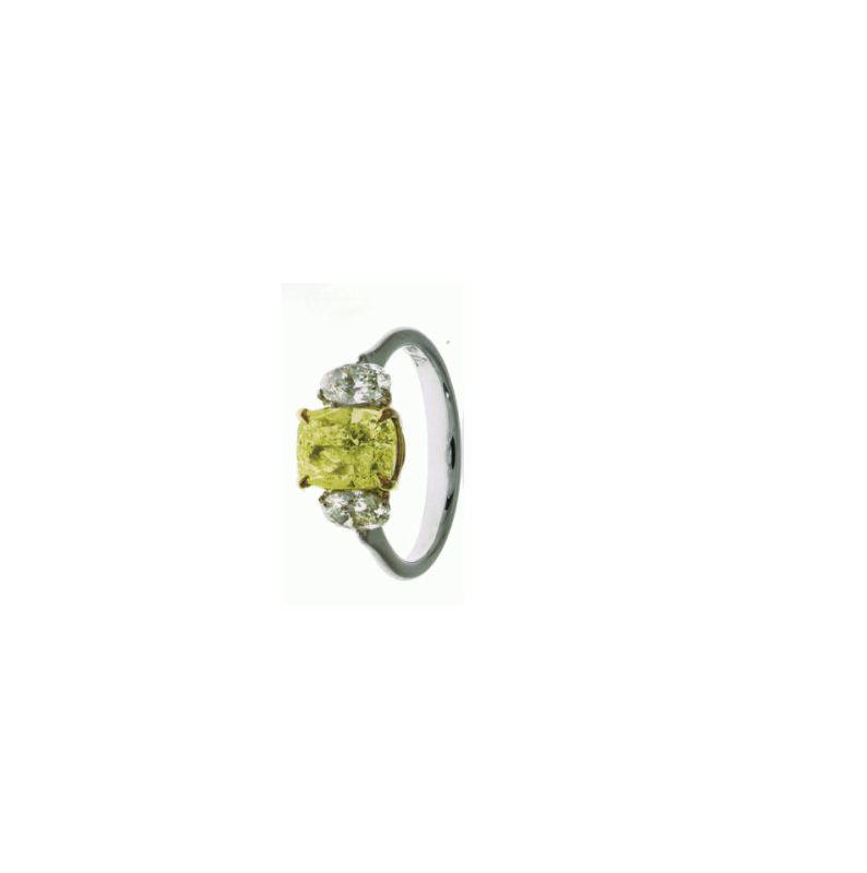 Yellow and Gold Diamond Ring