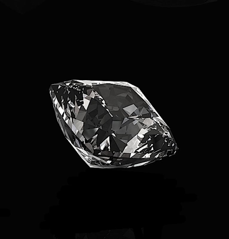 Princess Cut Loose Diamond Stone, Colour: Grade D