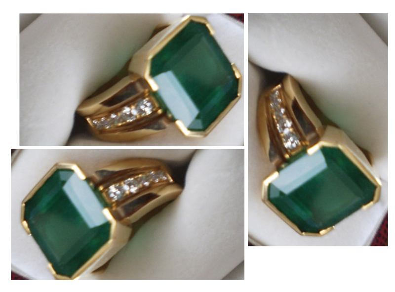 8.10ct John Hauer Emerald Ring