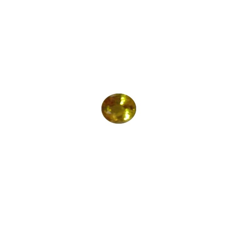 Oval mixed-cut Loose Sapphire Stone, Colour: Yellow Golden