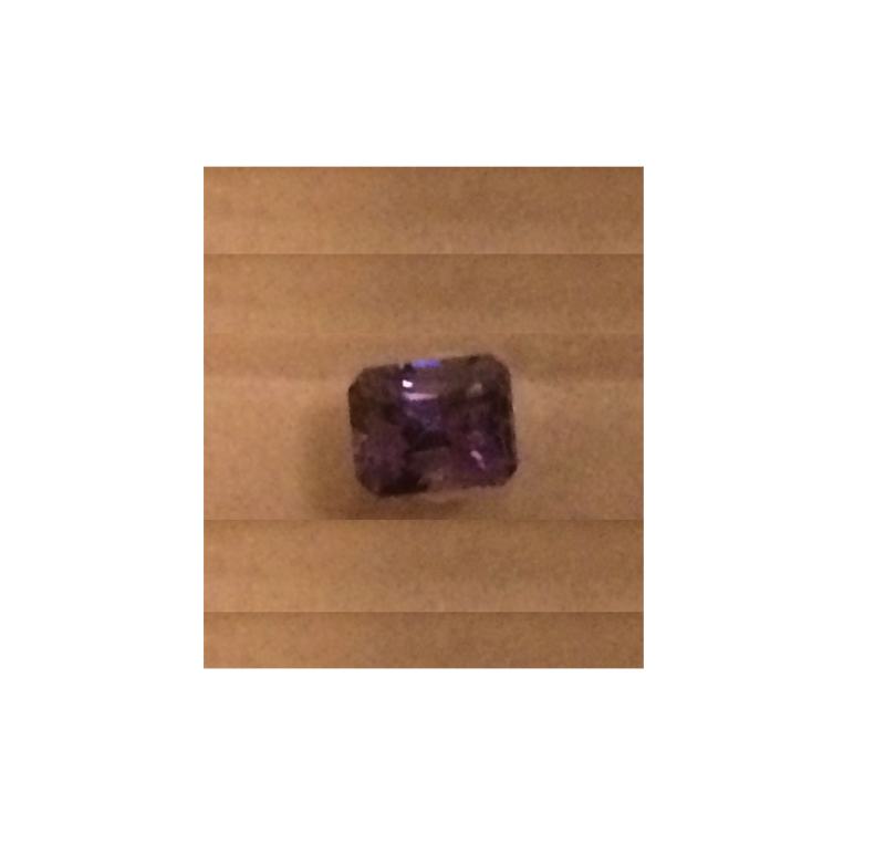 Octagon- cut Loose Tanzanite Stone, Colour: Violet