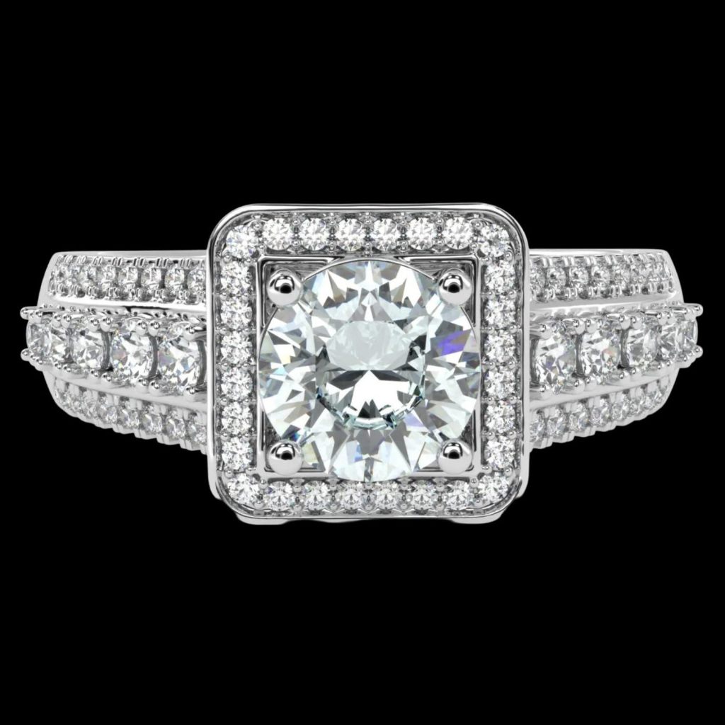 Gold Engagement Ring