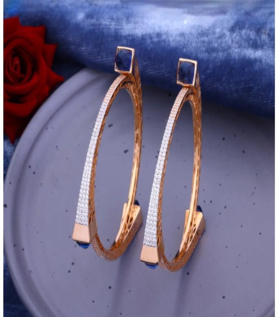 The Rose Enchant Bangle Rose Gold Finish