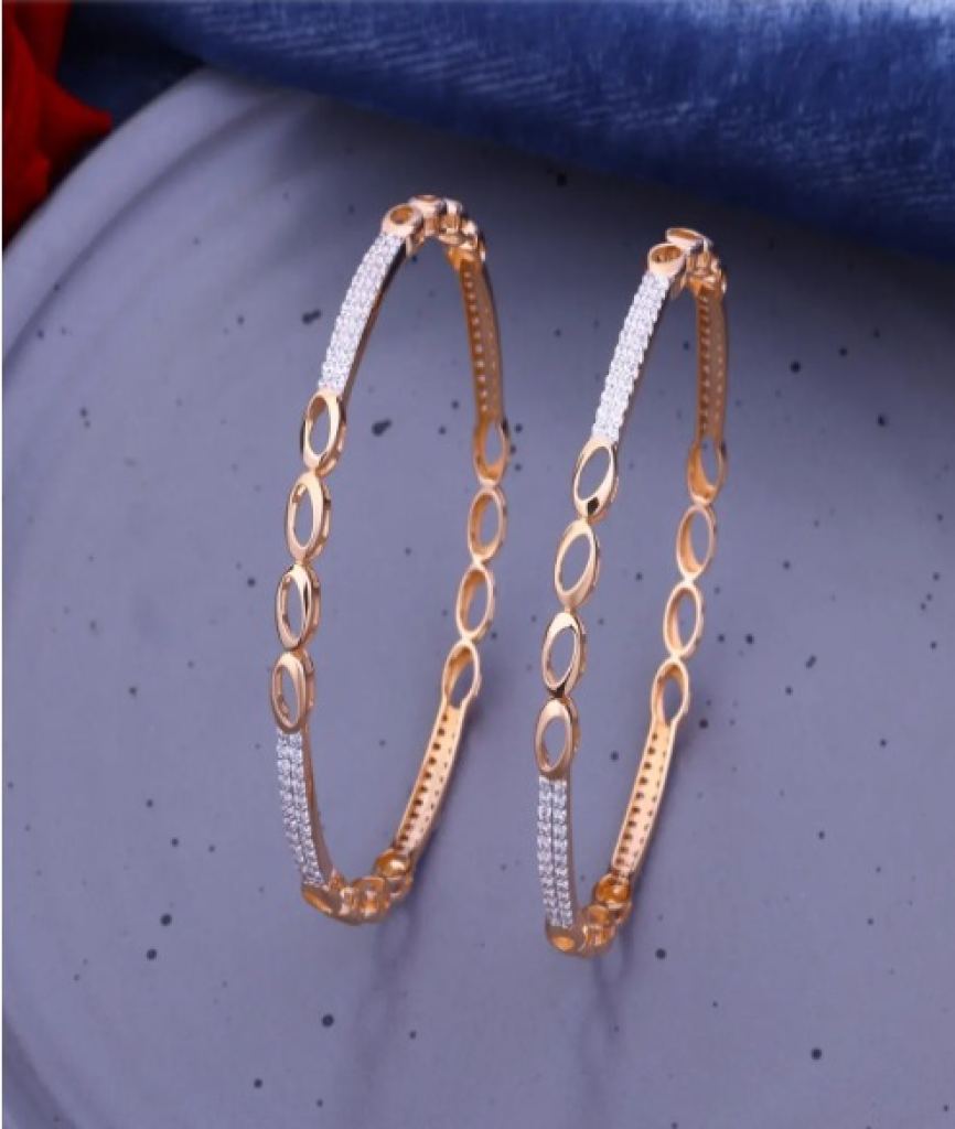 The Golden Empress Bangle Gold Finish