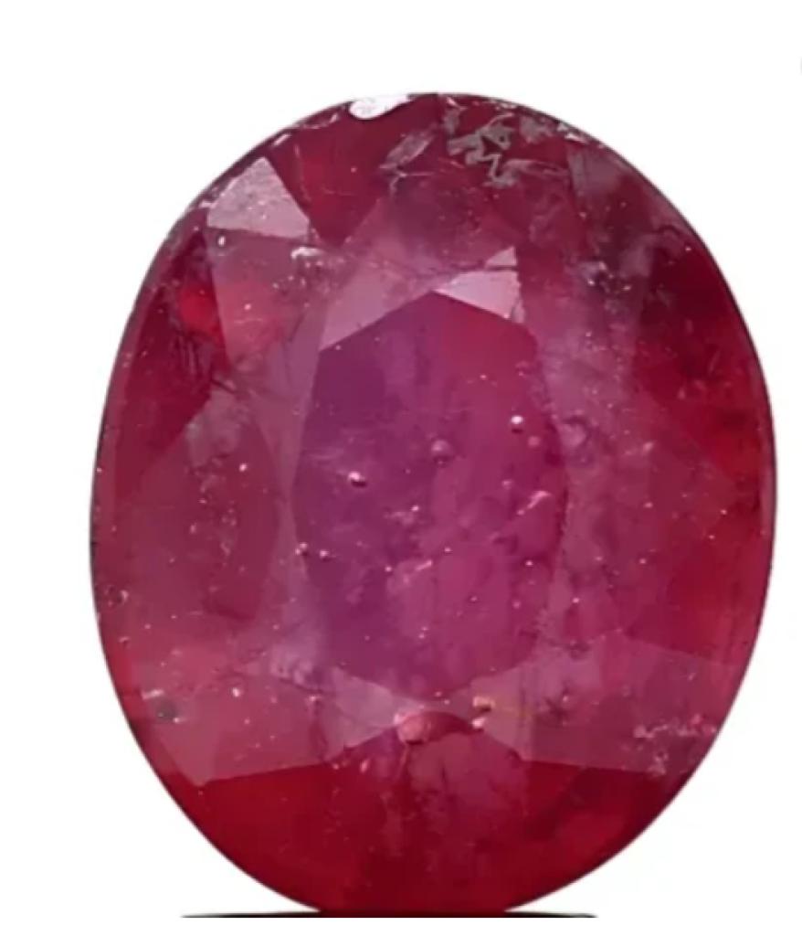 4.61 Carat Heat-Treated Natural Ruby Gemstone