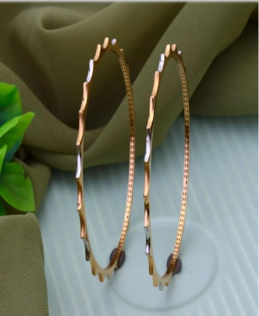 The Royal Empress Bangle Gold Finish