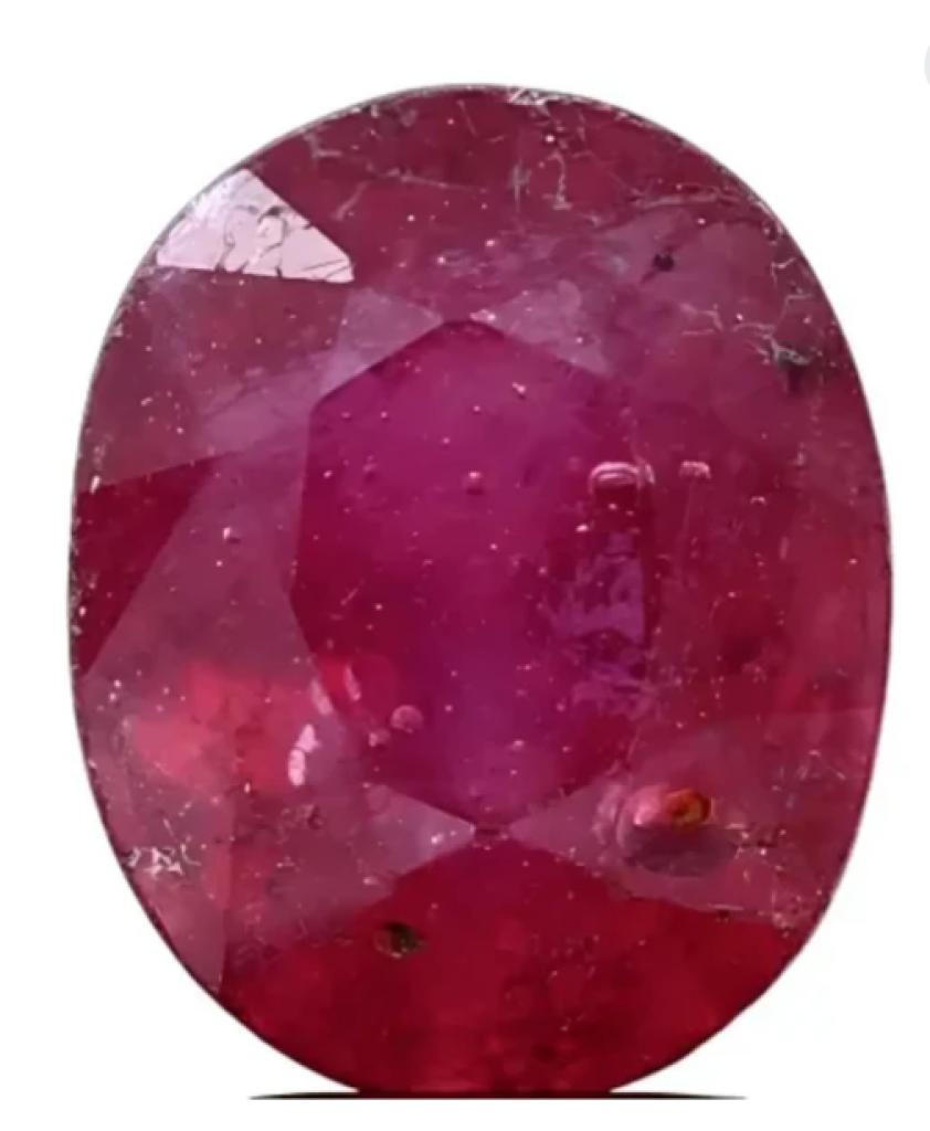 5.05 Carat Heat-Treated Natural Ruby Gemstone
