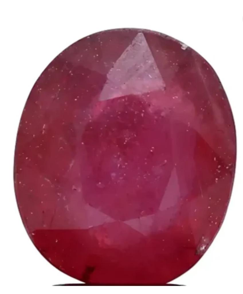 3.96 Carat Heat-Treated Natural Ruby Gemstone