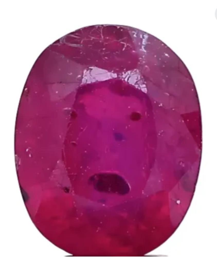 4.55 Carat Heat-Treated Natural Ruby – Vivid Crimson with Clarity