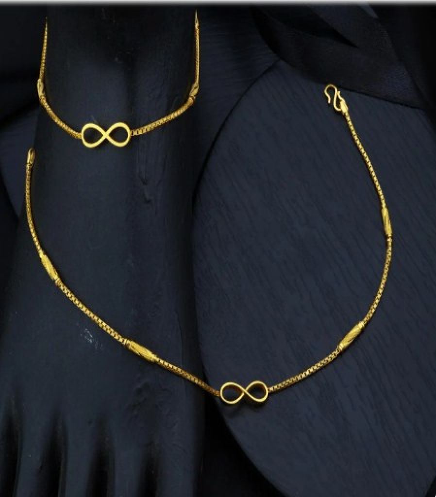 Rajnandini Gold Anklet 