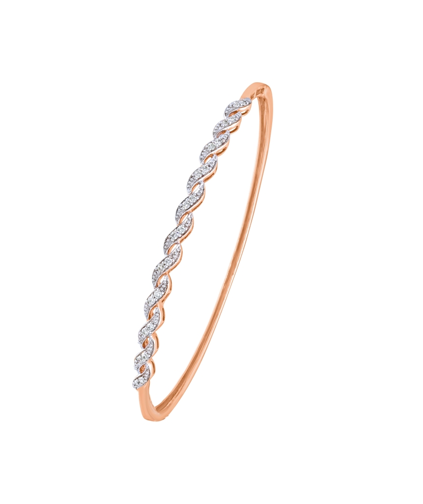 Diamond Bracelet in Rose Gold