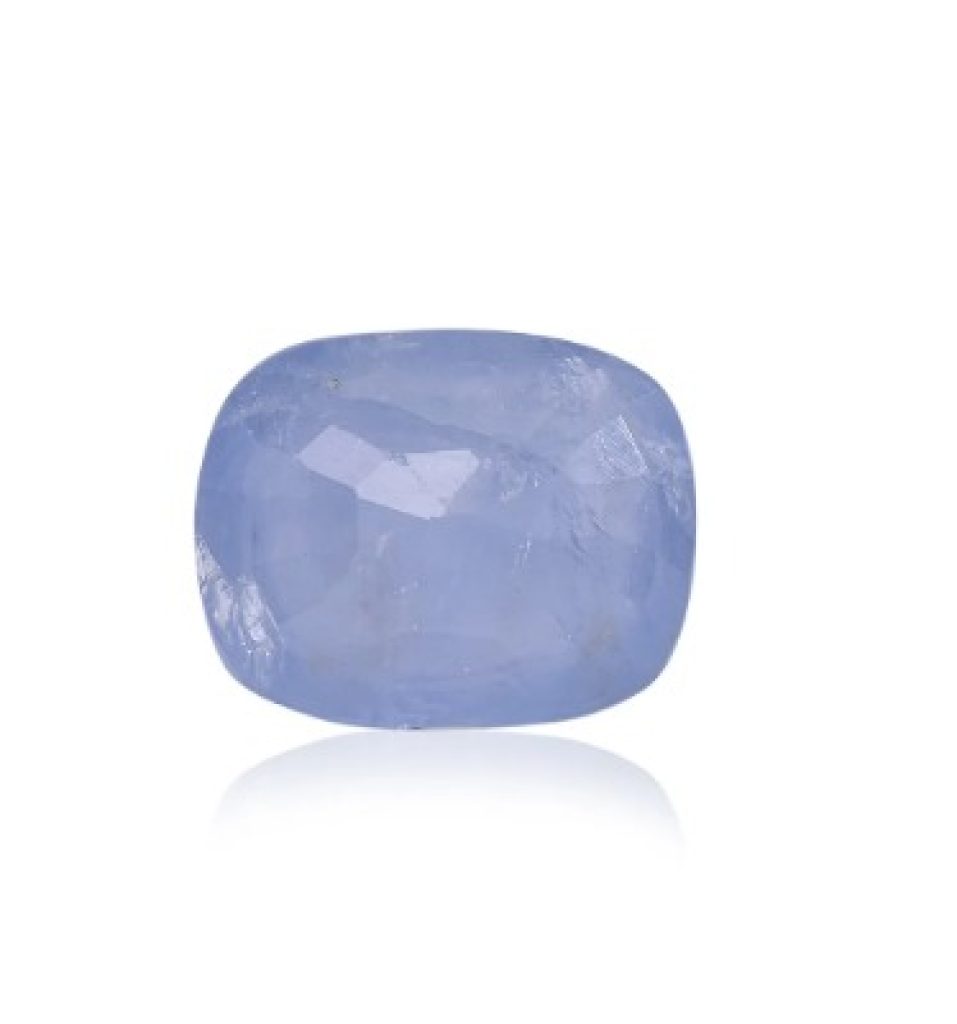 Sri Lankan Pure Blue Sapphire Untreated Cushion Cut