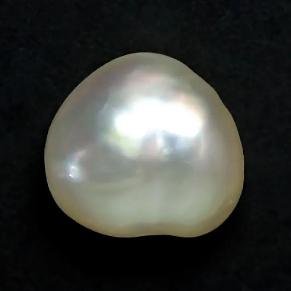 Soft White Irregular Couture Pearl