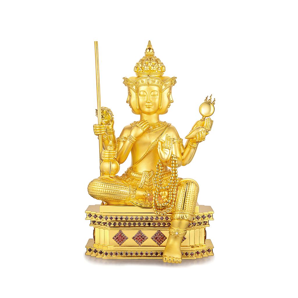 Brahma Solid Gold Figurine