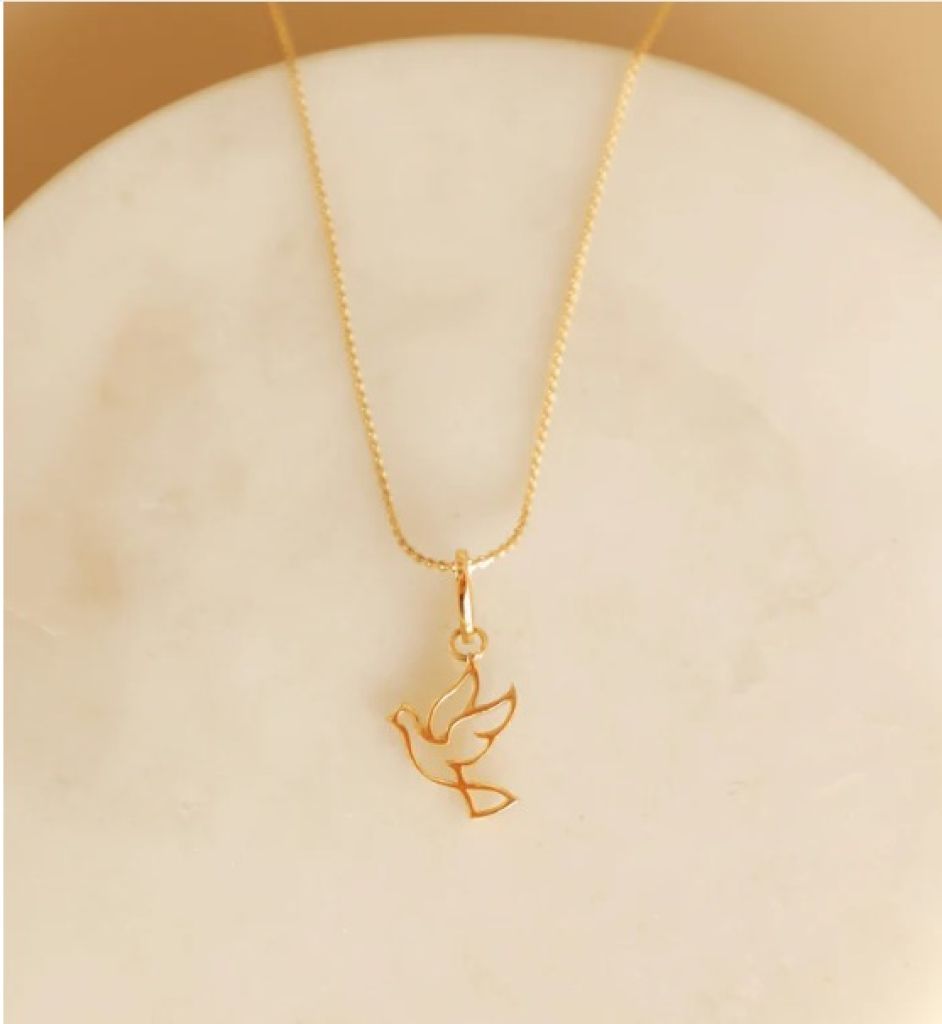 Dove Charm Pendant