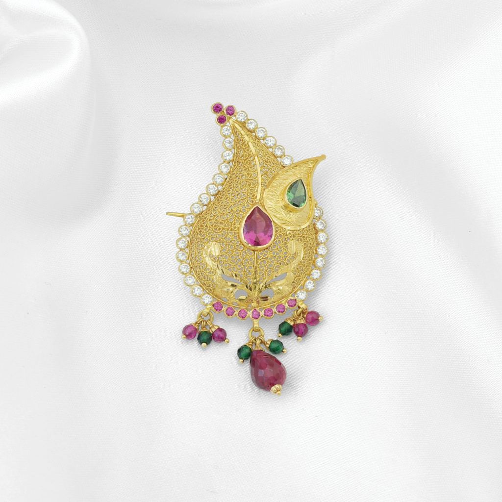 Classic Kalgi Brooche