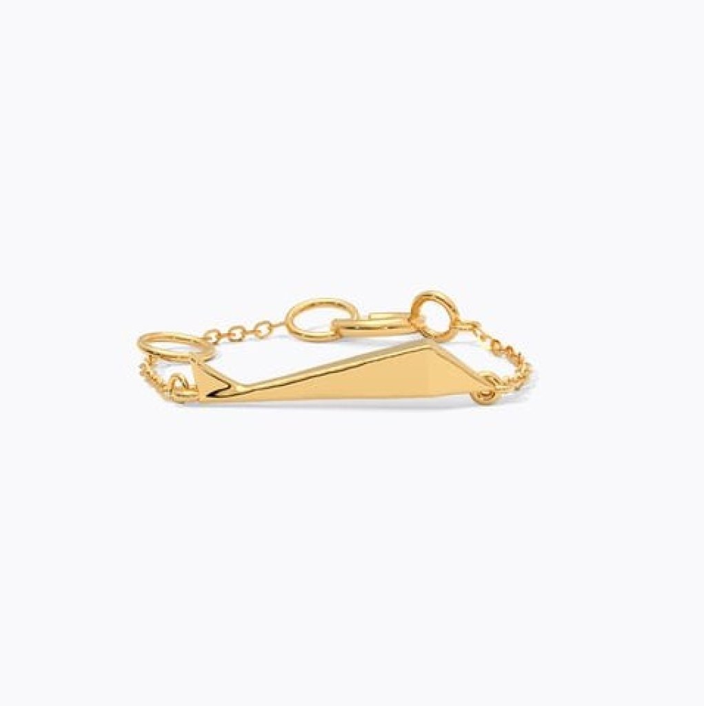 Jet Setters Gold Watch Charm