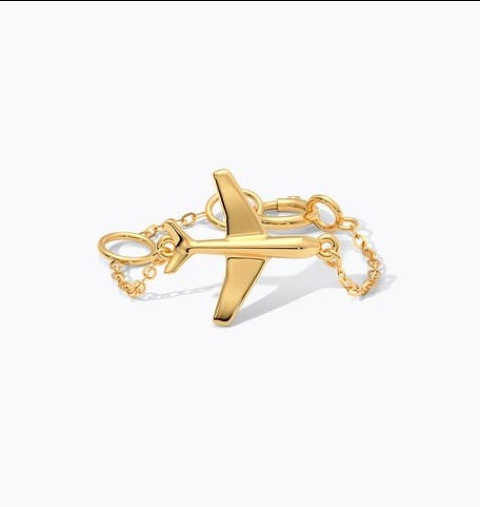 Aero Bliss Gold Watch Charm