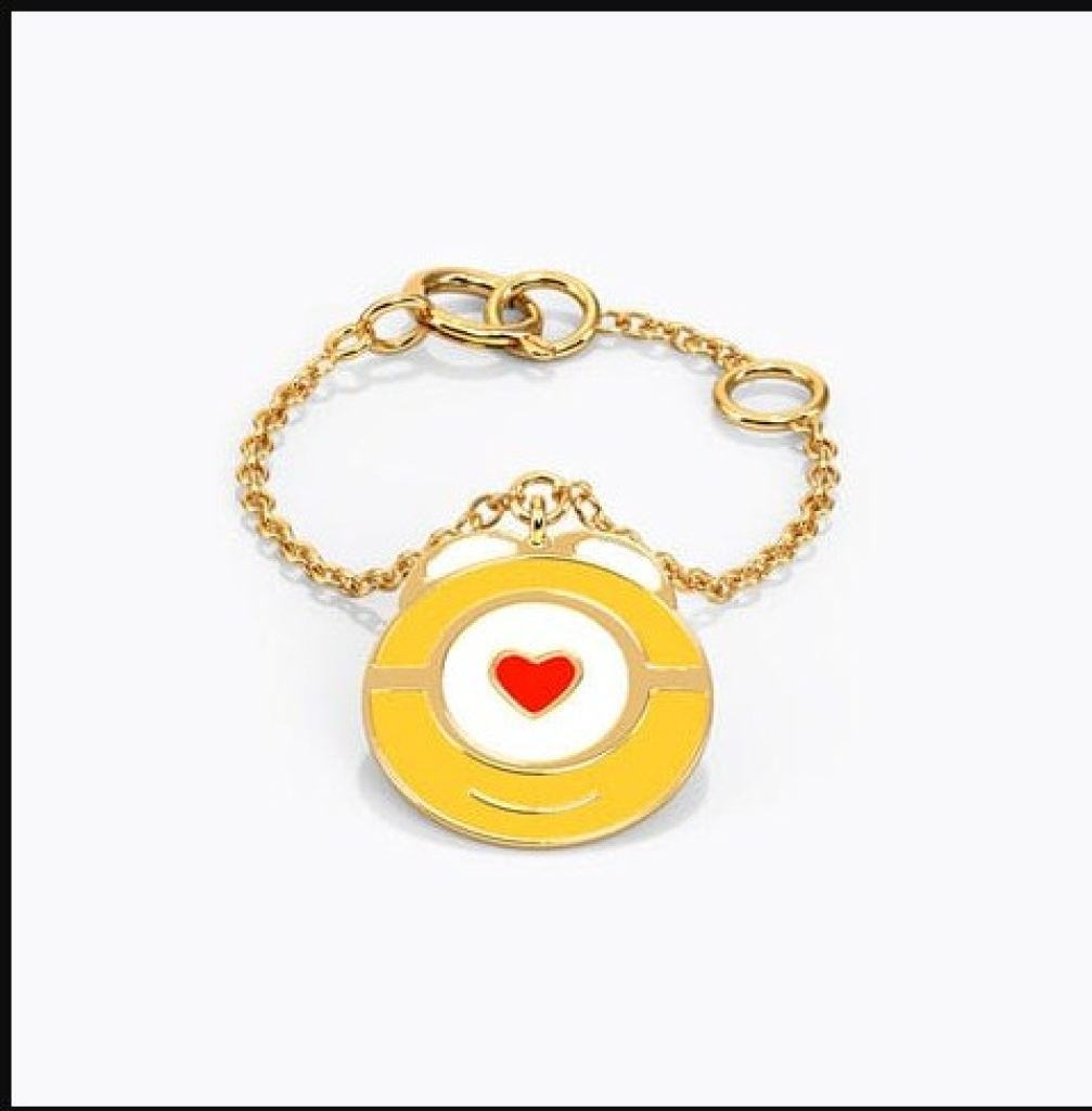 Classic Minion Gold Watch Charm