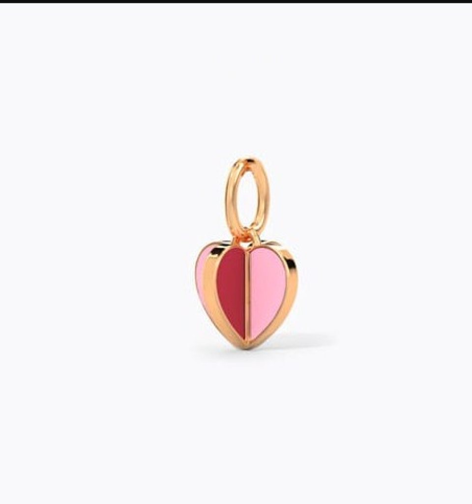 Colour Pop Love Gold Charm