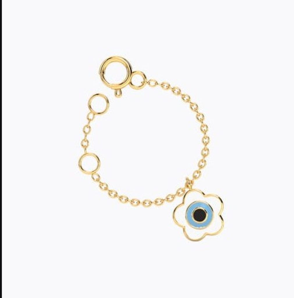 Bloom Evil Eye Gold Watch Charm