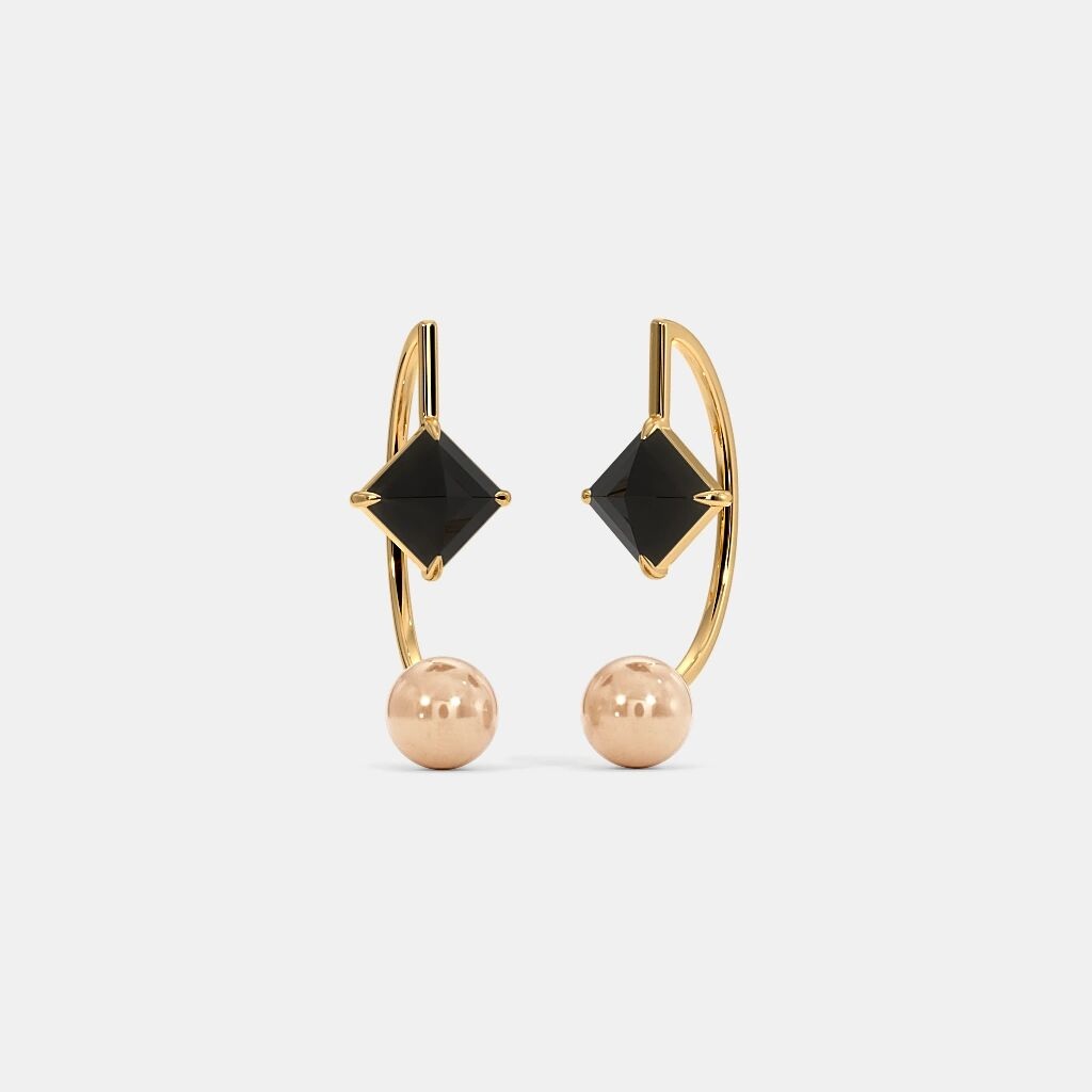 The Mellana Front Back Earrings