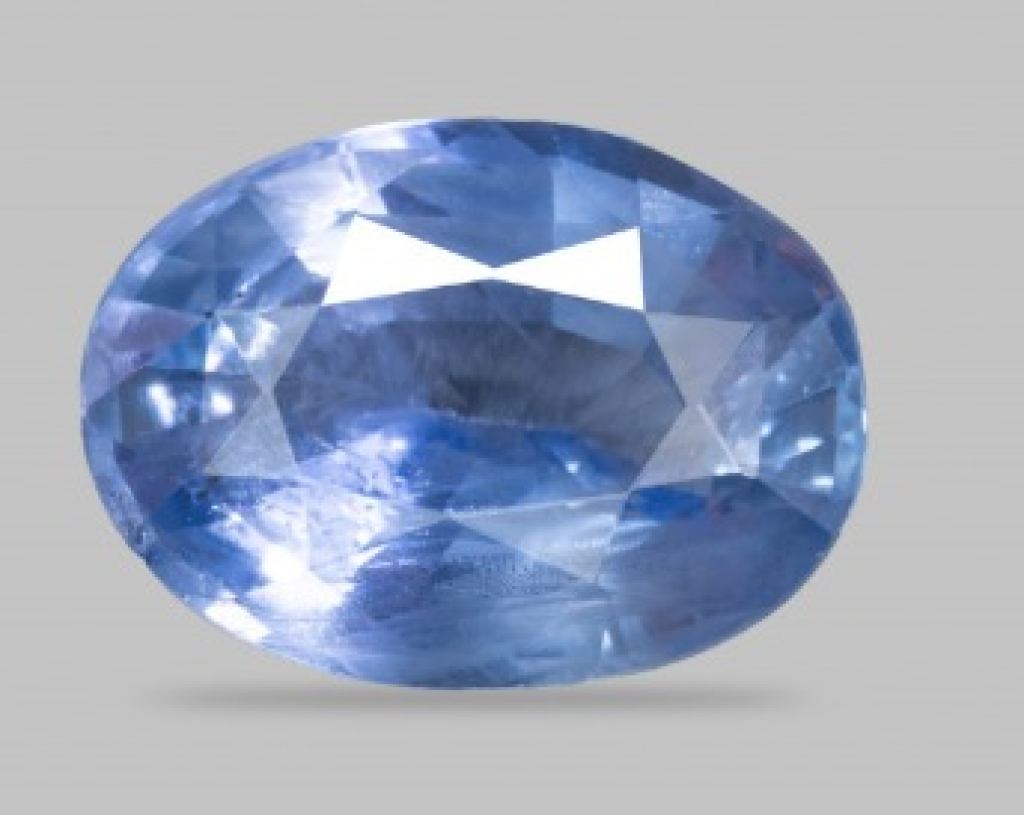 Royal Mist Oval Sapphire – 2.78 Carats