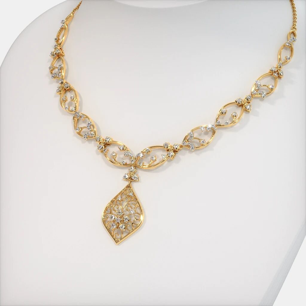 Regal Filigree Bloom Necklace