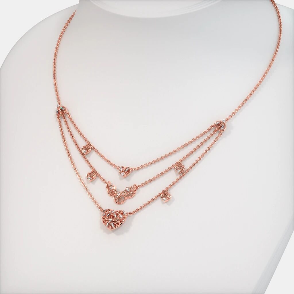 The Rosette Charm Necklace