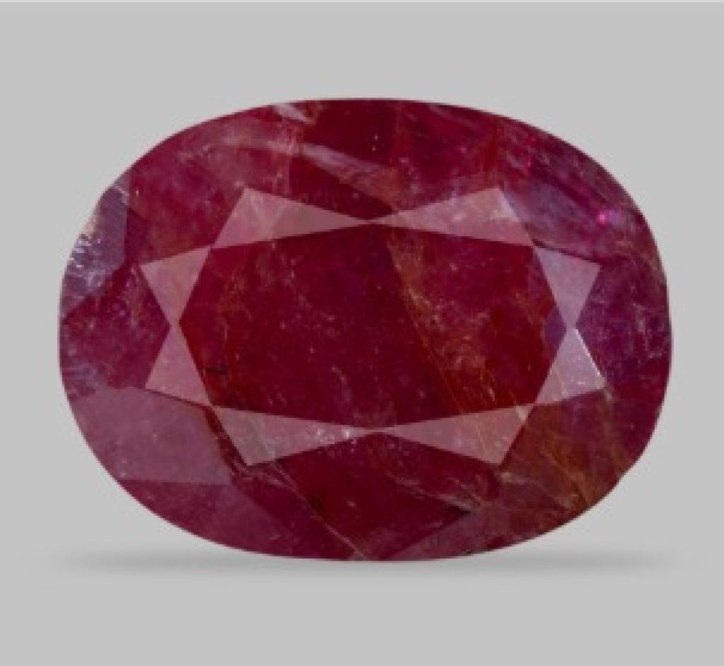 Mozambique Crimson – 4.46 ct Oval Ruby