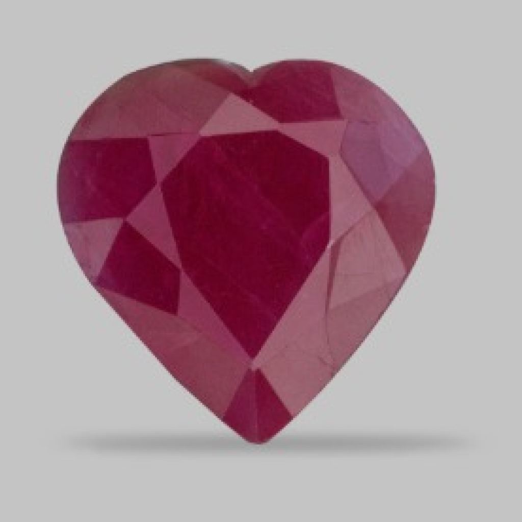 Burma Heart – 4.55 ct Heart-Shaped Ruby