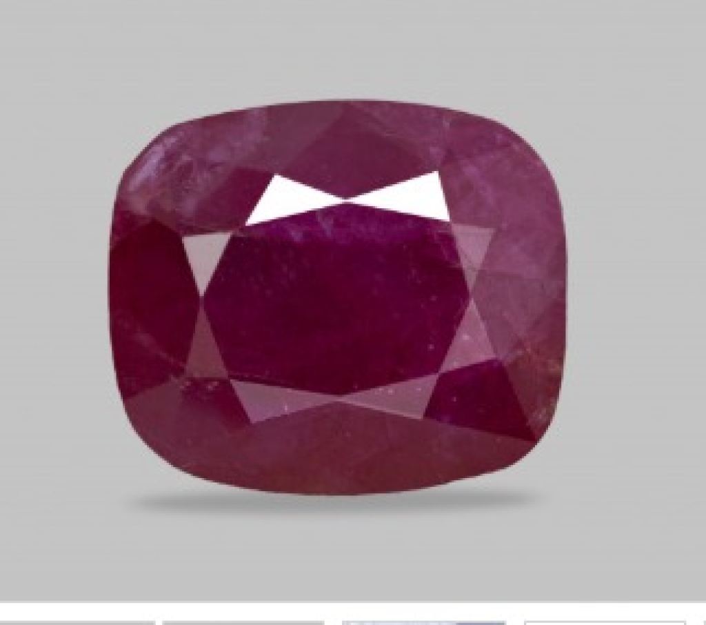 Burma Prestige – 6.50 ct Cushion Ruby