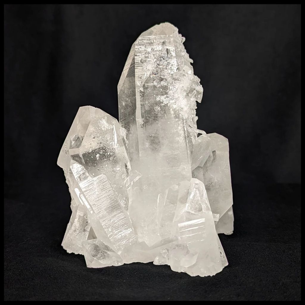 A majestic clear quartz