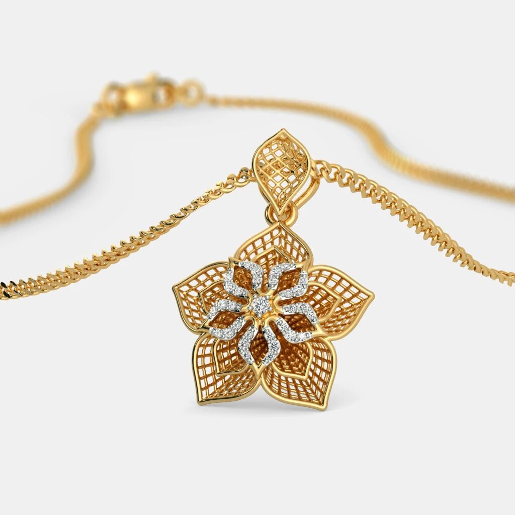 The Daffodil Lattice Pendant