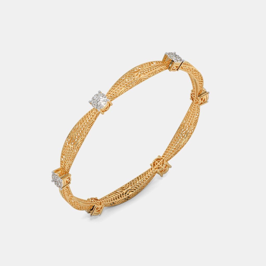 The Glimmering Round Bangle