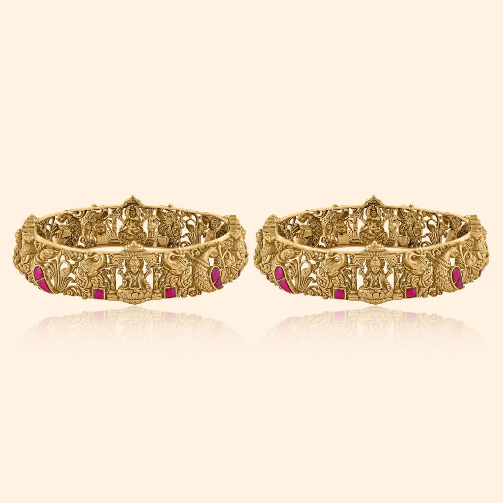 Devi Darshan Gold Bangle