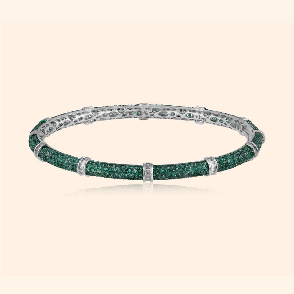 Lunaire Diamond Bangle