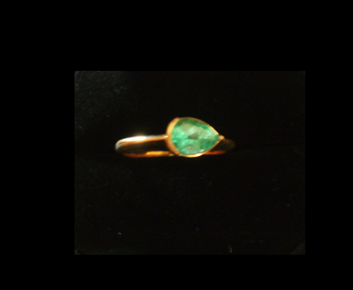 0.66 ct Emerald Ring