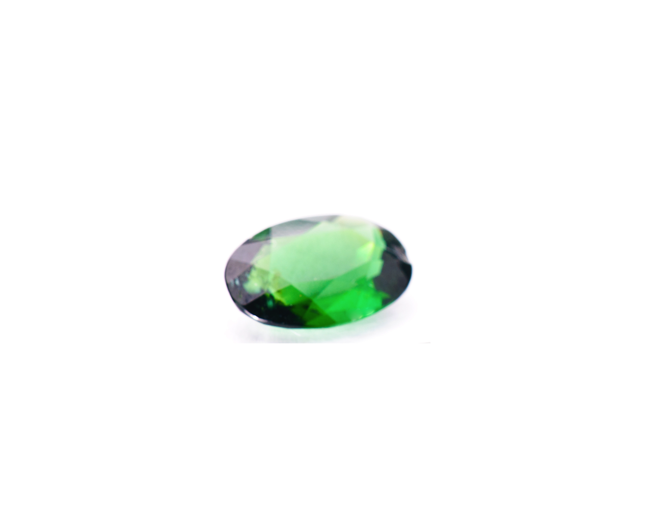 Oval mixed-cut Loose Emerald Stone, Colour: Green