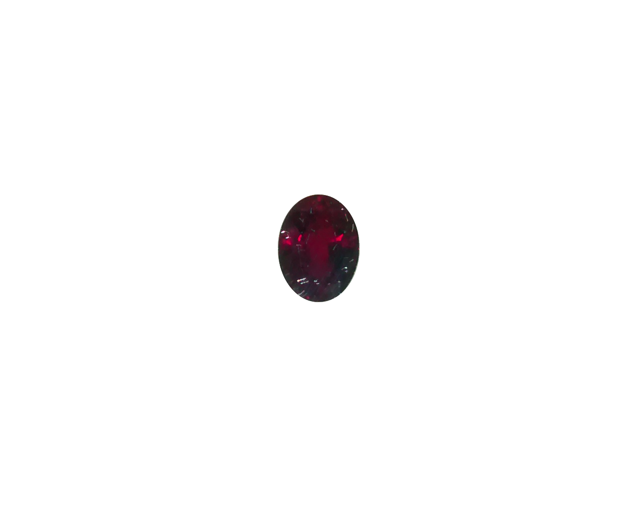 Oval Cut Loose Ruby Stone, Colour: Light Pinkish Red