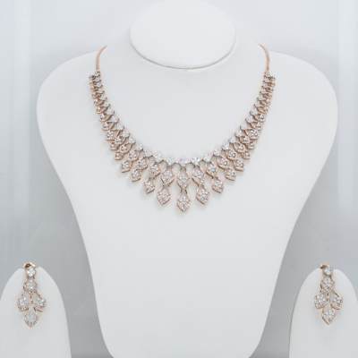  Dazzling Droplets Diamond Necklace